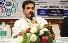 Mr. Chandrasekhar Chenniappan, Senior Director-HR Virtusa during the panel discussion