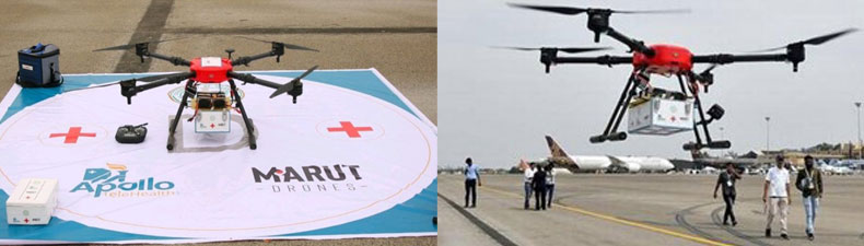 Hyderabad-based start-up Marut Dronetech Private Limited