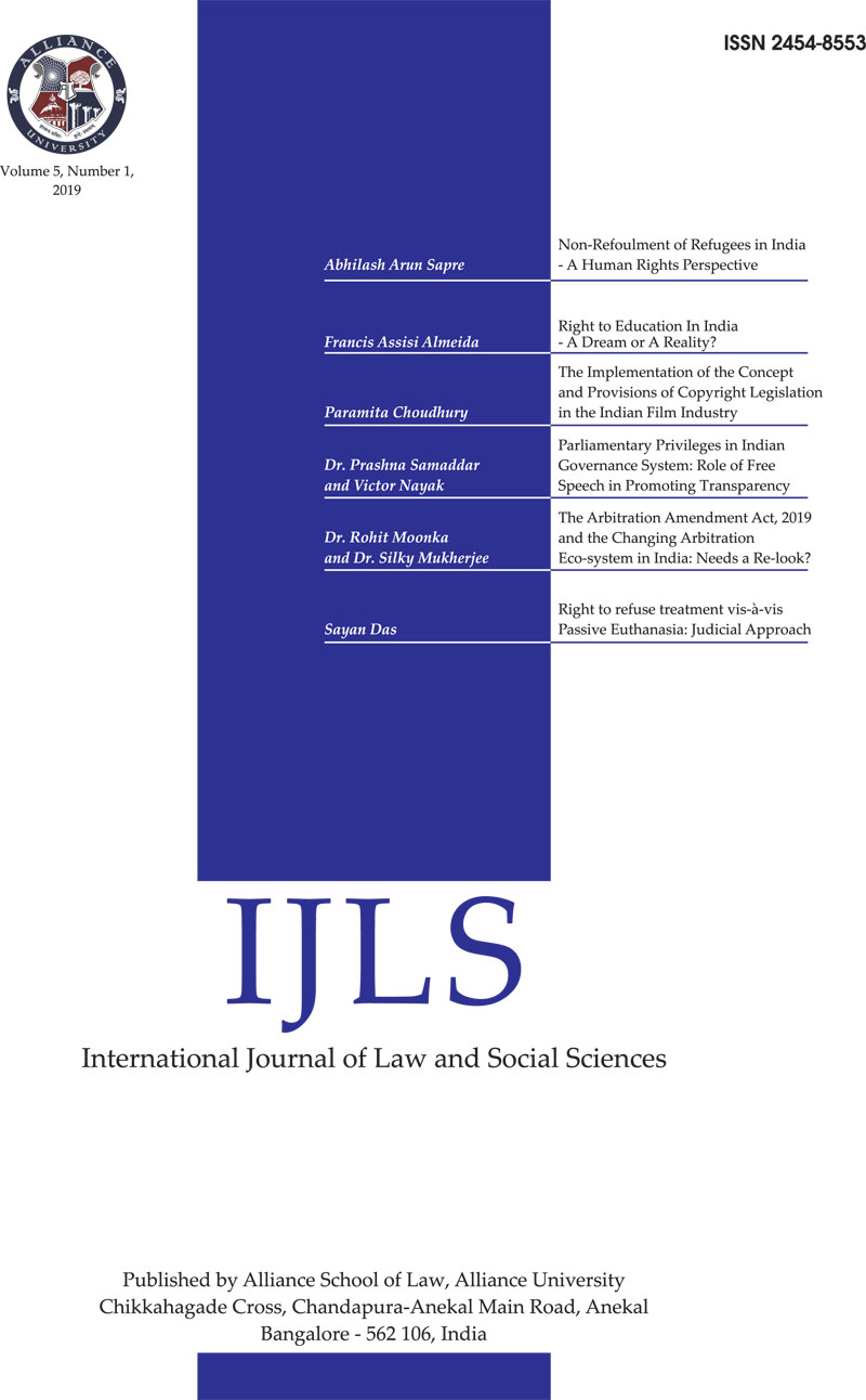 IJLS 2019 - International Journal For Law And Social Studies