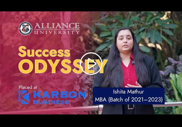 Success Odyssey | Ishita Mathur | MBA