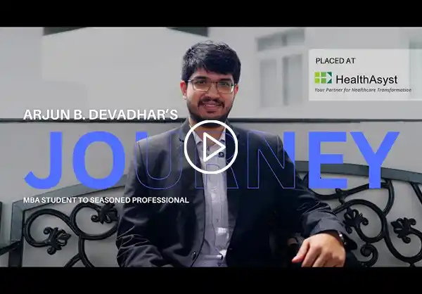 Alliance University Placement Story | MBA Student Joins HealthAsyst