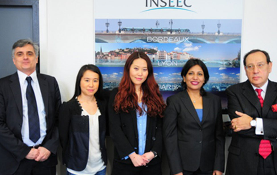 New International Collaboration with INSEEC
