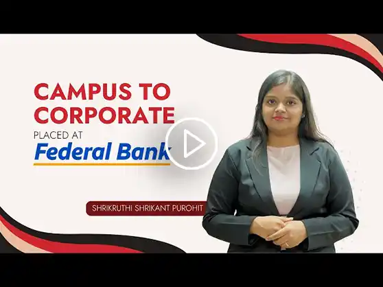Shrikruthi Shrikant Secures Placement at Federal Bank