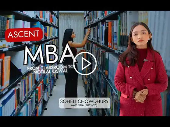 Soheli&rsquo;s MBA Placement at Motilal Oswal | Alliance Ascent College