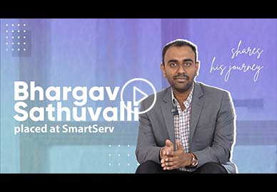 Bhargav Sathuvalli Talks about his MBA Journey | From Alliance University to SmartServ