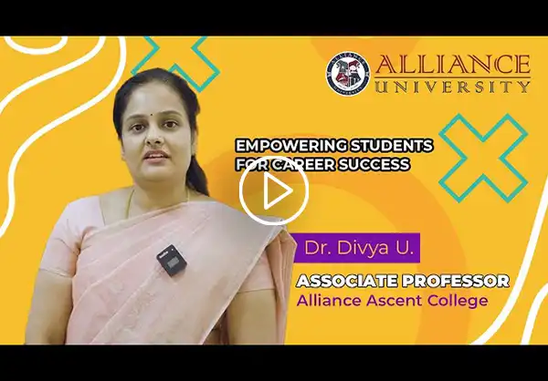 Empowering Students for Career Success: Alliance Ascent College | Dr. Divya U.