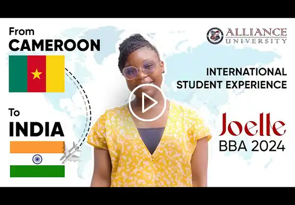 From Cameroon to India | BBA Student Experience: Joelle