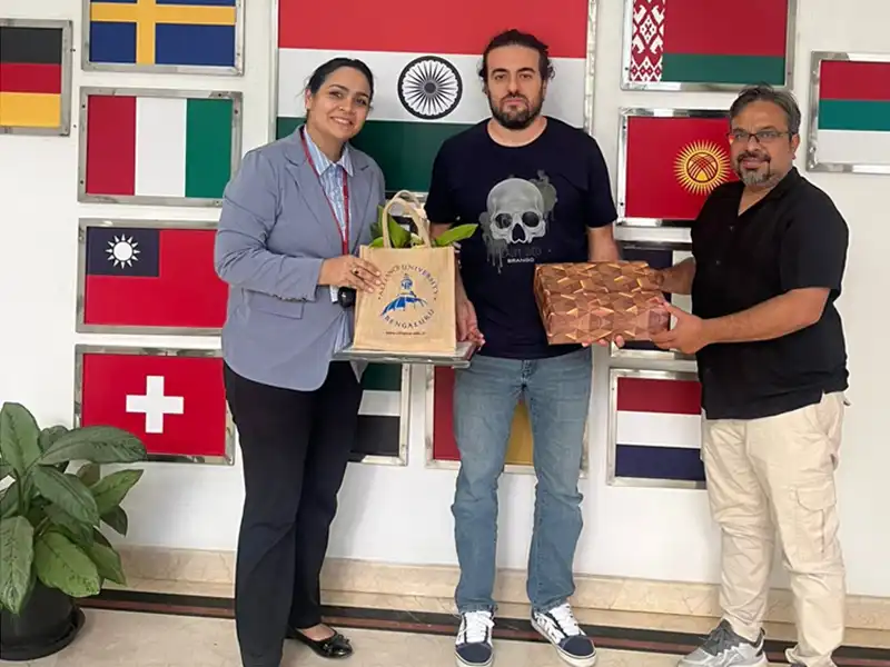 2. Dr. Muhammed Bilgehan Aytac a registered visiting professor of Aksaray University, Turkey successfully completed 10 hours of classes as a visiting professor