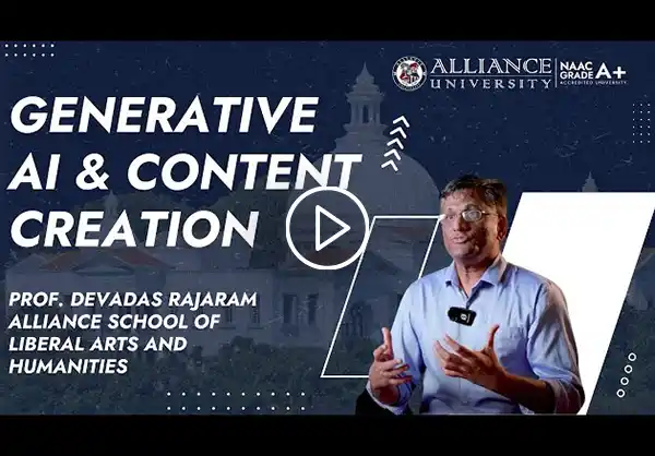 Generative AI & Content | Prof. Devadas Rajaram