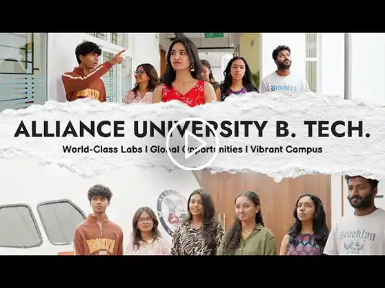 A B. Tech. Odyssey at Alliance University