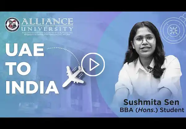 Student Testimonial | Sushmita Sen | Alliance School of Business