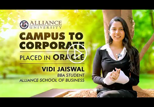 From Campus to a Dream Job at Oracle | BBA Student Vidi’s Journey