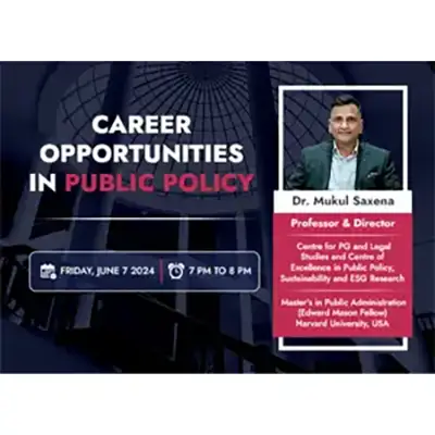 Career Opportunities in Public Policy