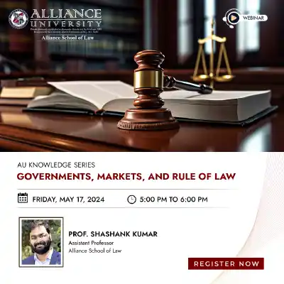 AU Knowledge Series - Governments, Markets, and Rule of Law