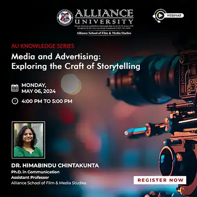 AU Knowledge Series - Media and Advertising: Exploring the Craft of Storytelling