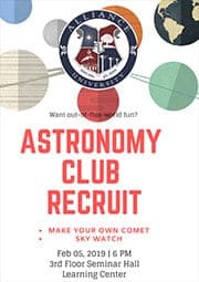 Astro Club Recruitment