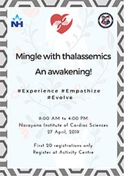 Mingling with Thalassemics-An awakening