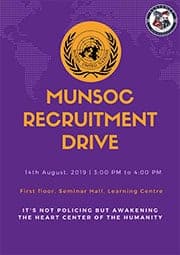 Model United Nations Society Recruitment Drive