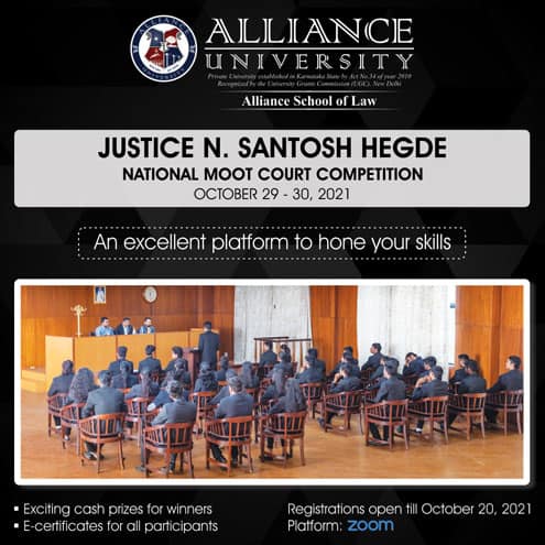 Justice N Santosh Hegde National Moot Court Competition 2021