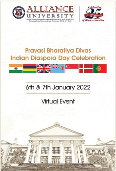 Pravasi Bharatiya Divas – Indian Diaspora Day Celebration to be held on 6th and 7th January 2022