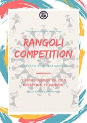 Rangoli Competition