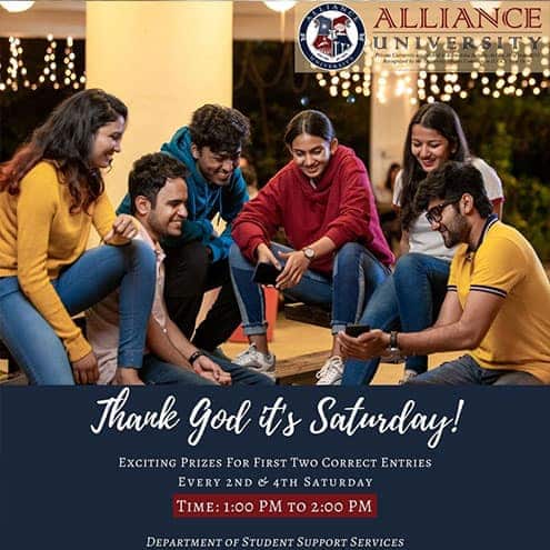 TGIS Thank God it’s Saturday