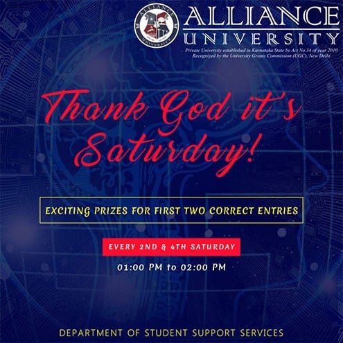 Thank God it’s Saturday – 8th and 22nd January 2022