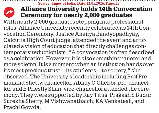 Alliance University holds 14th Convocation Ceremony for nearly 2,000 graduates