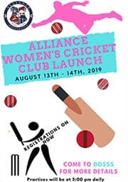 Women’s Cricket Club Launch