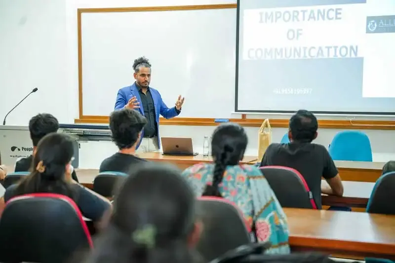 Alliance University Hosts Session on Communication, Leadership, and Entrepreneurship