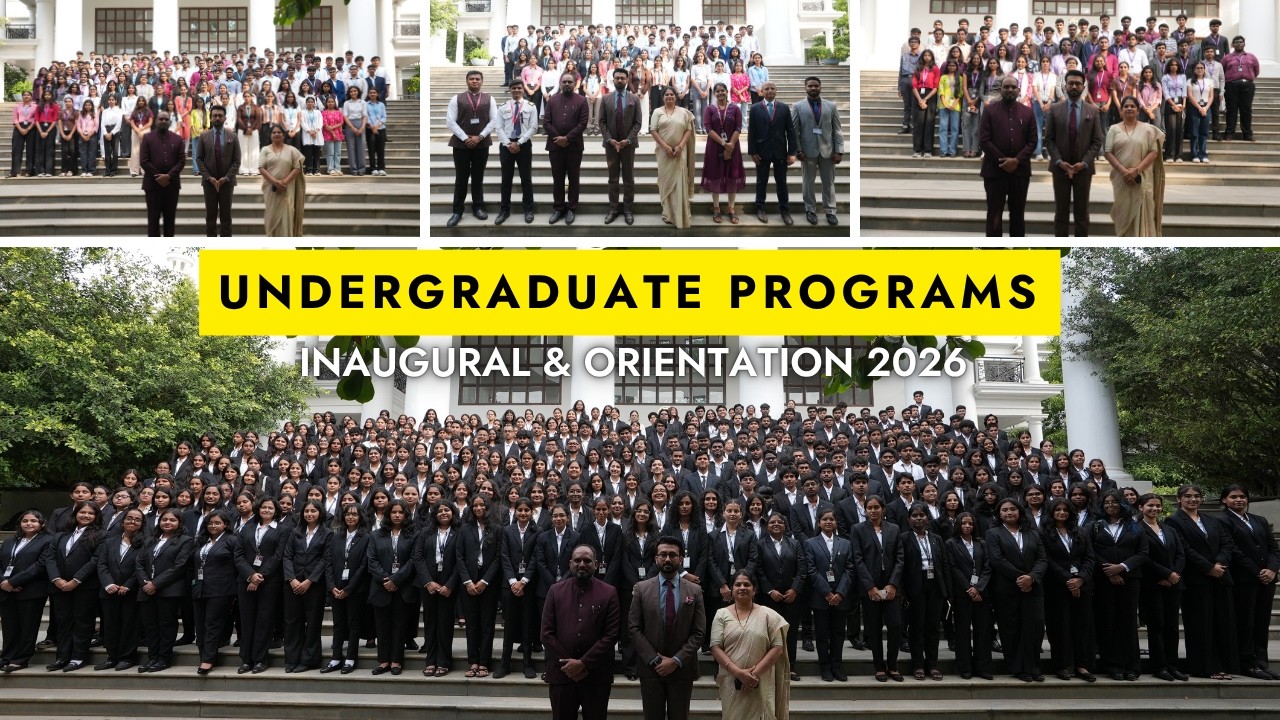 Alliance University Welcomes the Undergraduate Batch of 2026